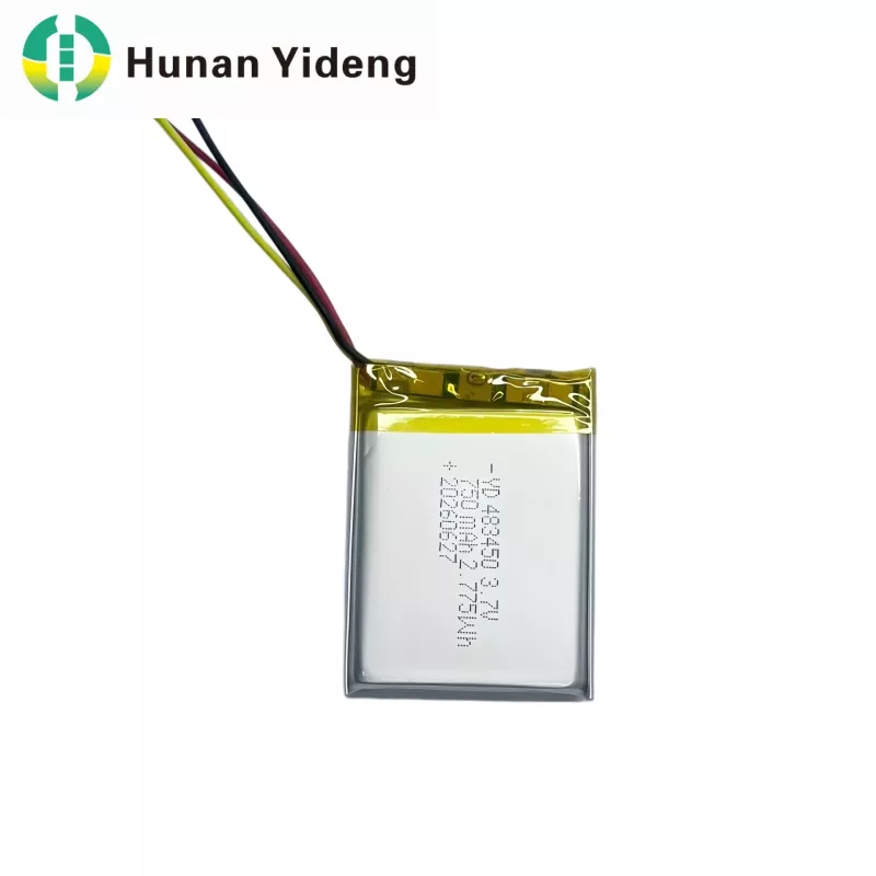 3,7V 750mAh 483447 Мала литиумска полимерна липо батерија со висок капацитет