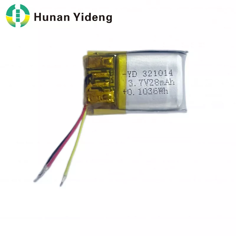 321014 28mah 3,7V мала призматична батерија на полнење