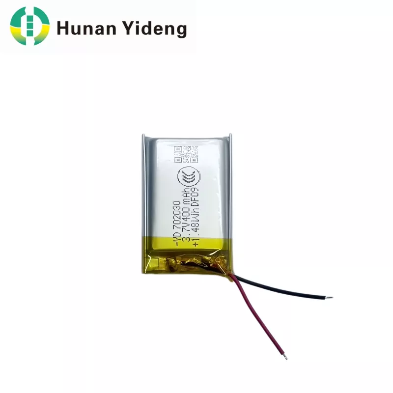 Ли-јонска призматична батерија од 400 mAh за медицински уред и светилки и фенери