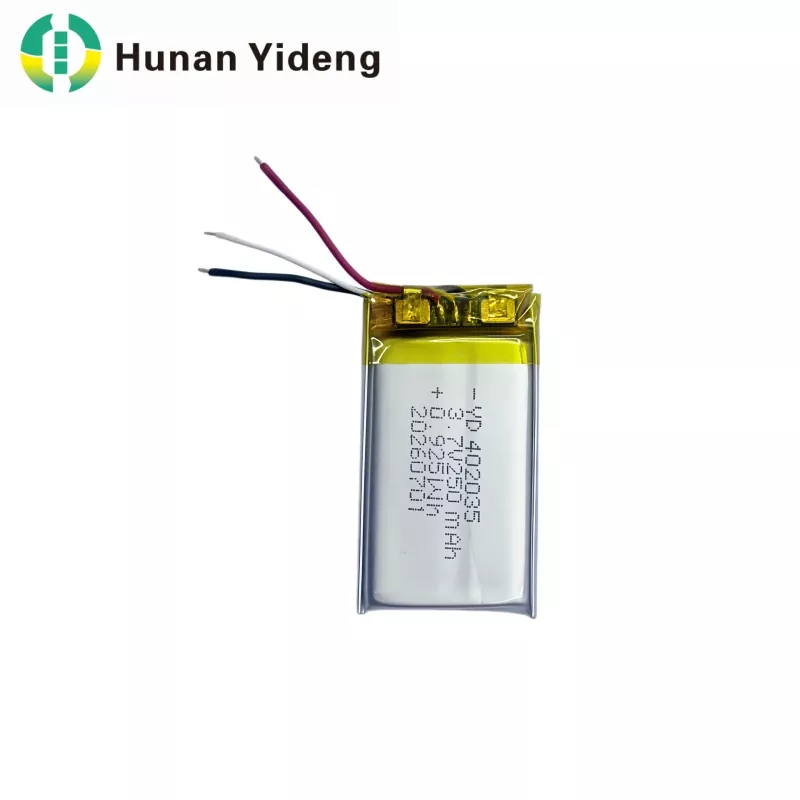 402035 3,7v 250mAh VR паметна камера Ли полимерна батерија