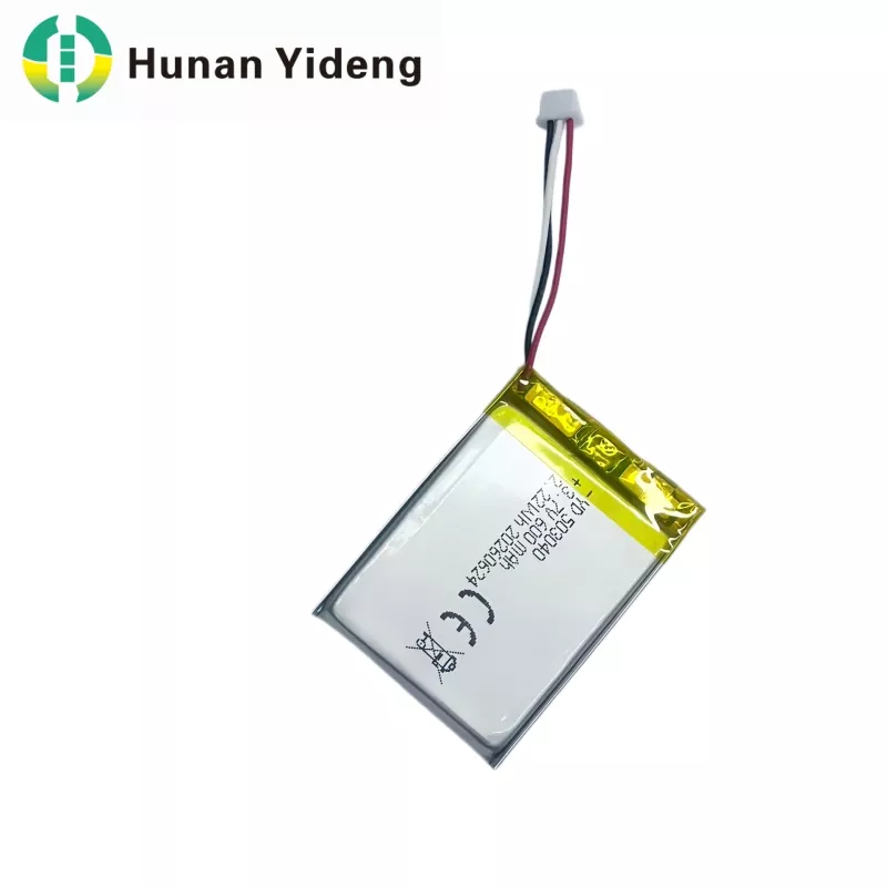 503040 Квадратна батерија на полнење од 3,7 V 600 mAh