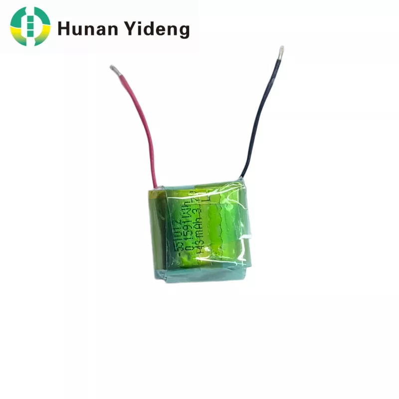 551012 3,7V 43mah Електрични играчки Ли полимерна батерија